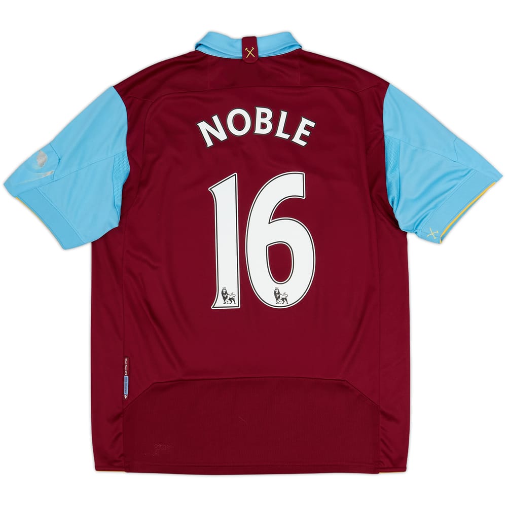 2010-11 West Ham Home Shirt Noble #16 - 5/10 - (M)