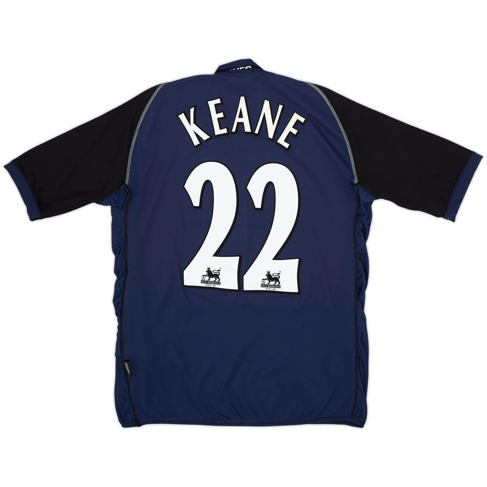 Camiseta de visitante del Tottenham 2002-03 Keane #22 - 7/10 - (S)
