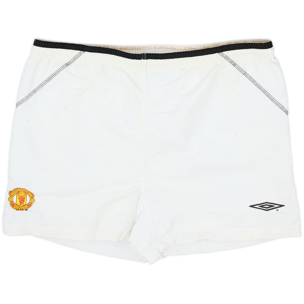 2000-02 Manchester United Home Shorts - 7/10 - (L.Boys)