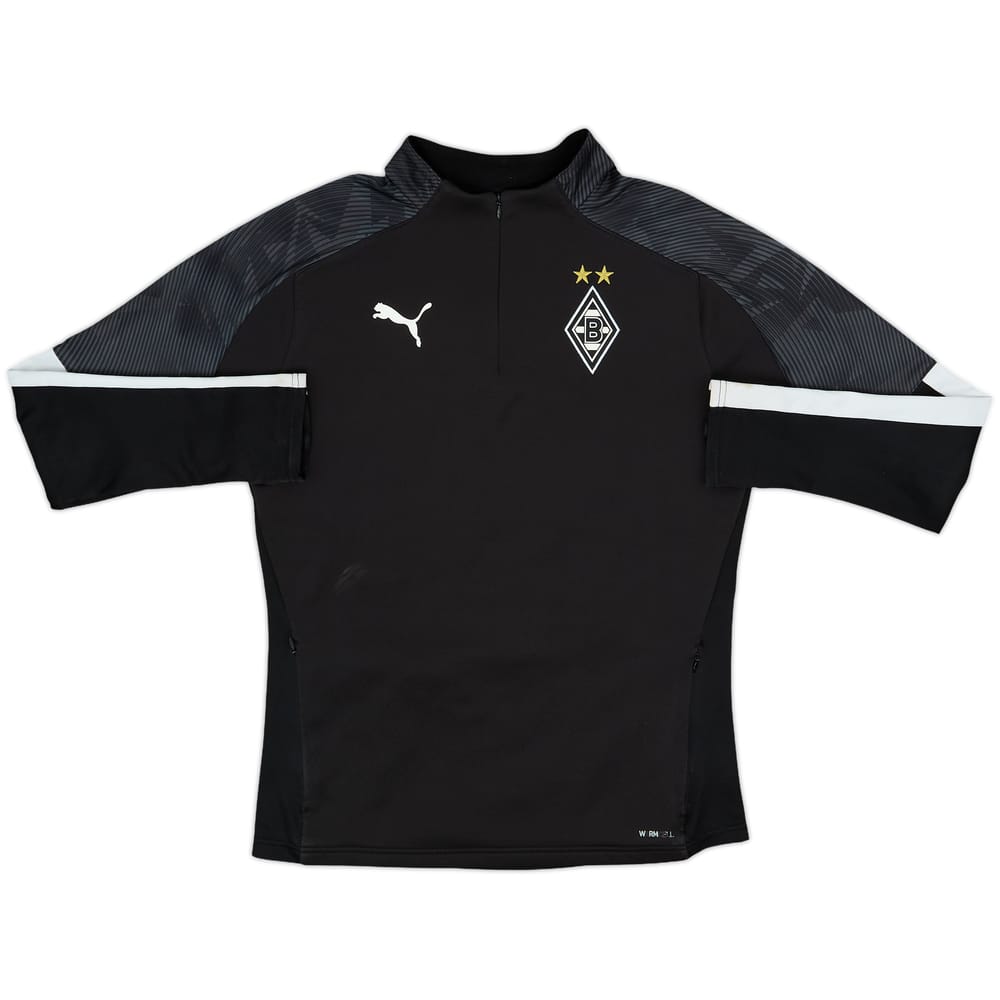 2019-20 Borussia Monchenglabach Puma 1/4 Zip Training Top - 8/10 - (S)