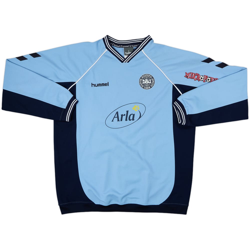 2002-04 Denmark Mikrofodboldskolen Hummel Sweat Top - 8/10 - (L)