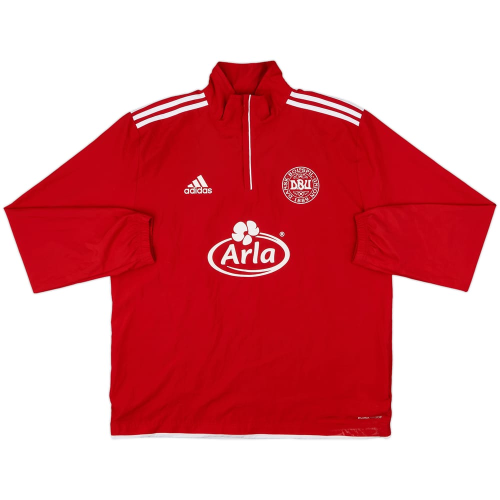 2010-11 Denmark adidas Fodboldskole 1/4 Zip Drill Top - 6/10 - (M/L)