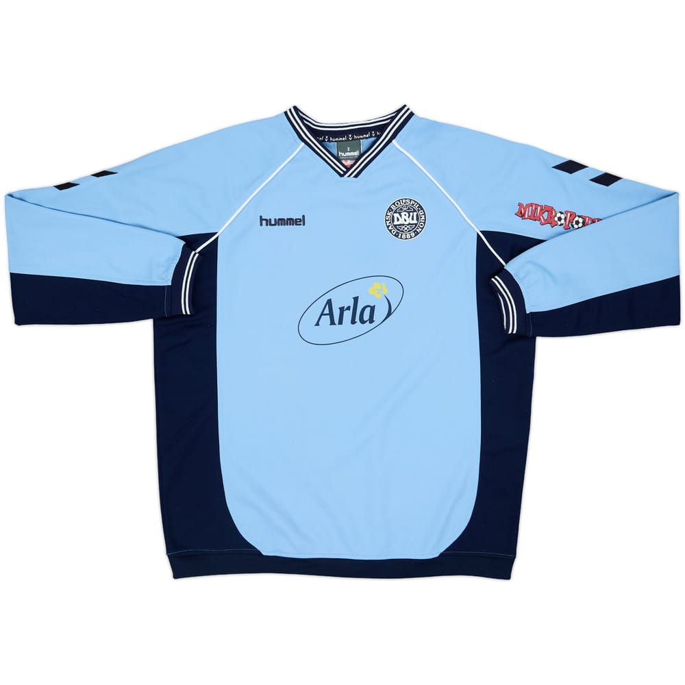 2002-04 Denmark Mikrofodboldskolen Hummel Sweat Top - 8/10 - (L)