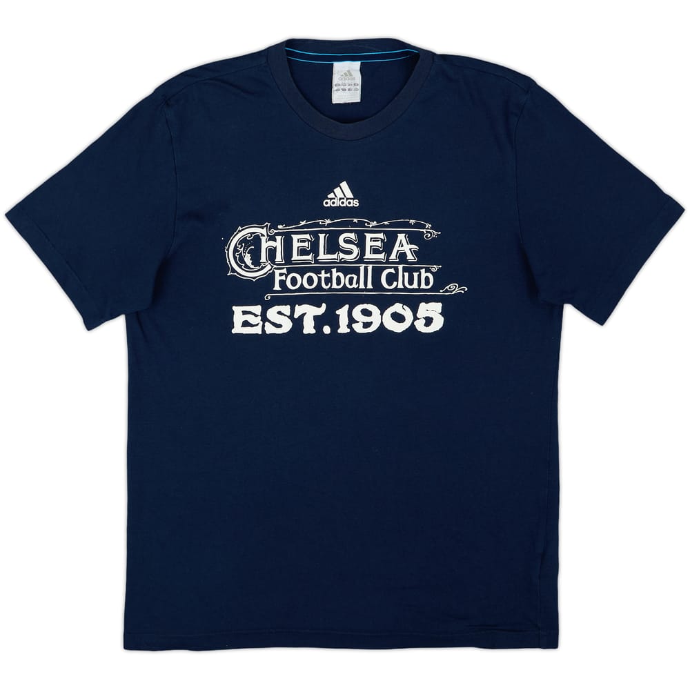 2012-13 Chelsea adidas Cotton Tee - 7/10 - (M)