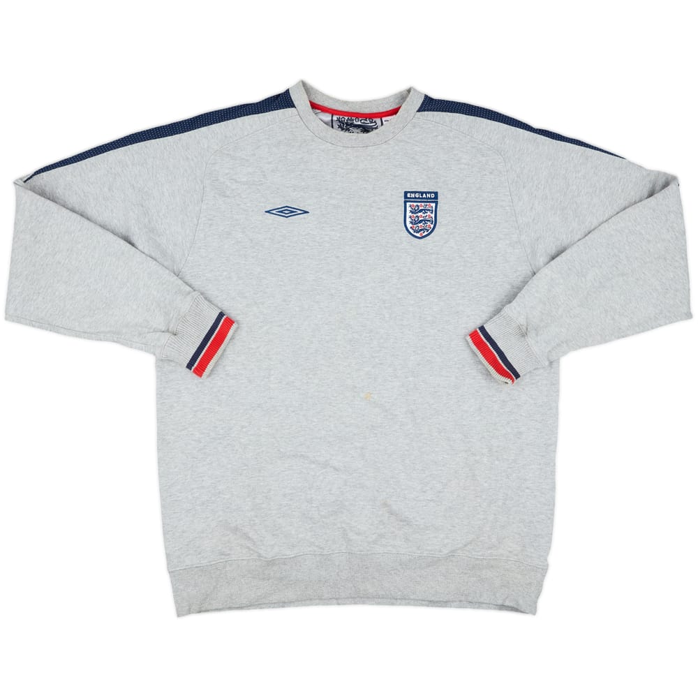 2005-07 England Umbro Sweat Top - 7/10 - (XL)