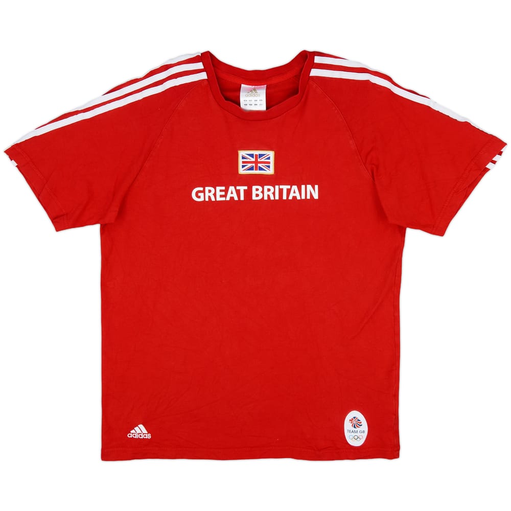 2012 Team GB adidas Training/Leisure Tee - 8/10 - (M)