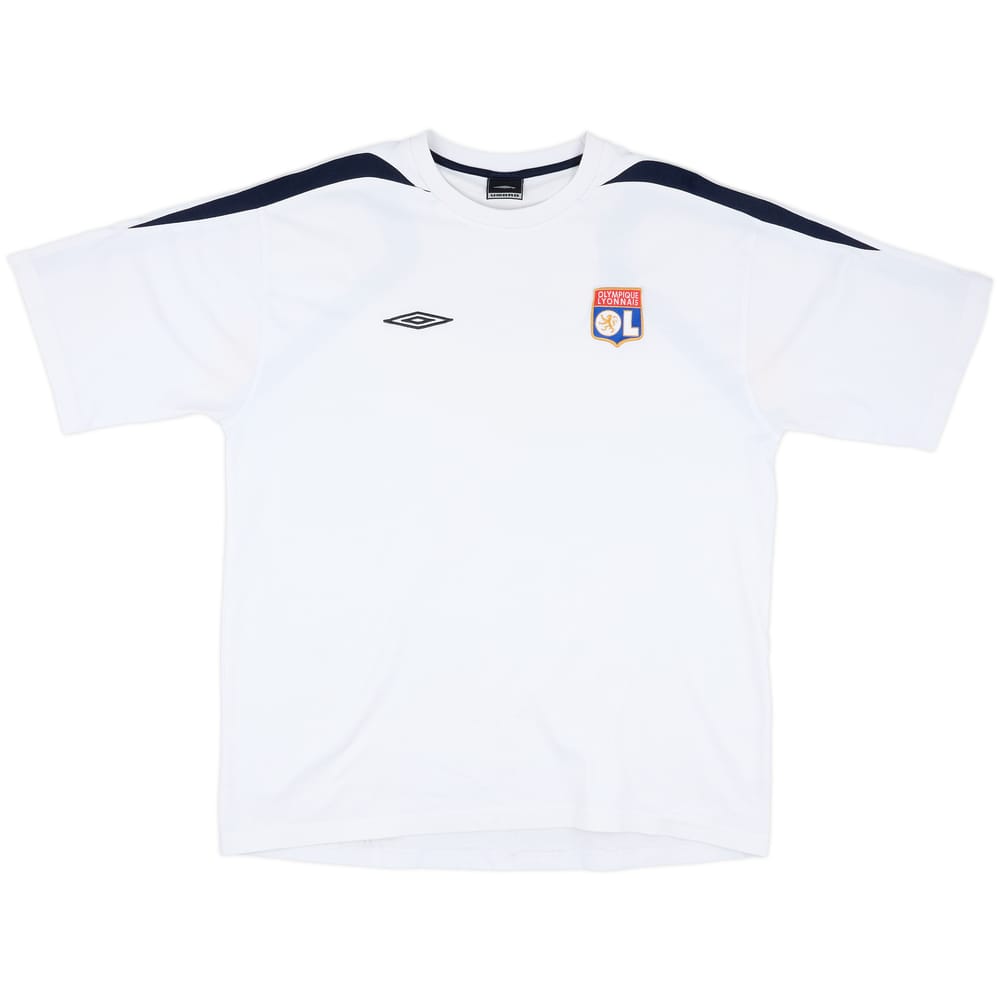 2002-03 Lyon Umbro Cotton Tee - 9/10 - (XXL)