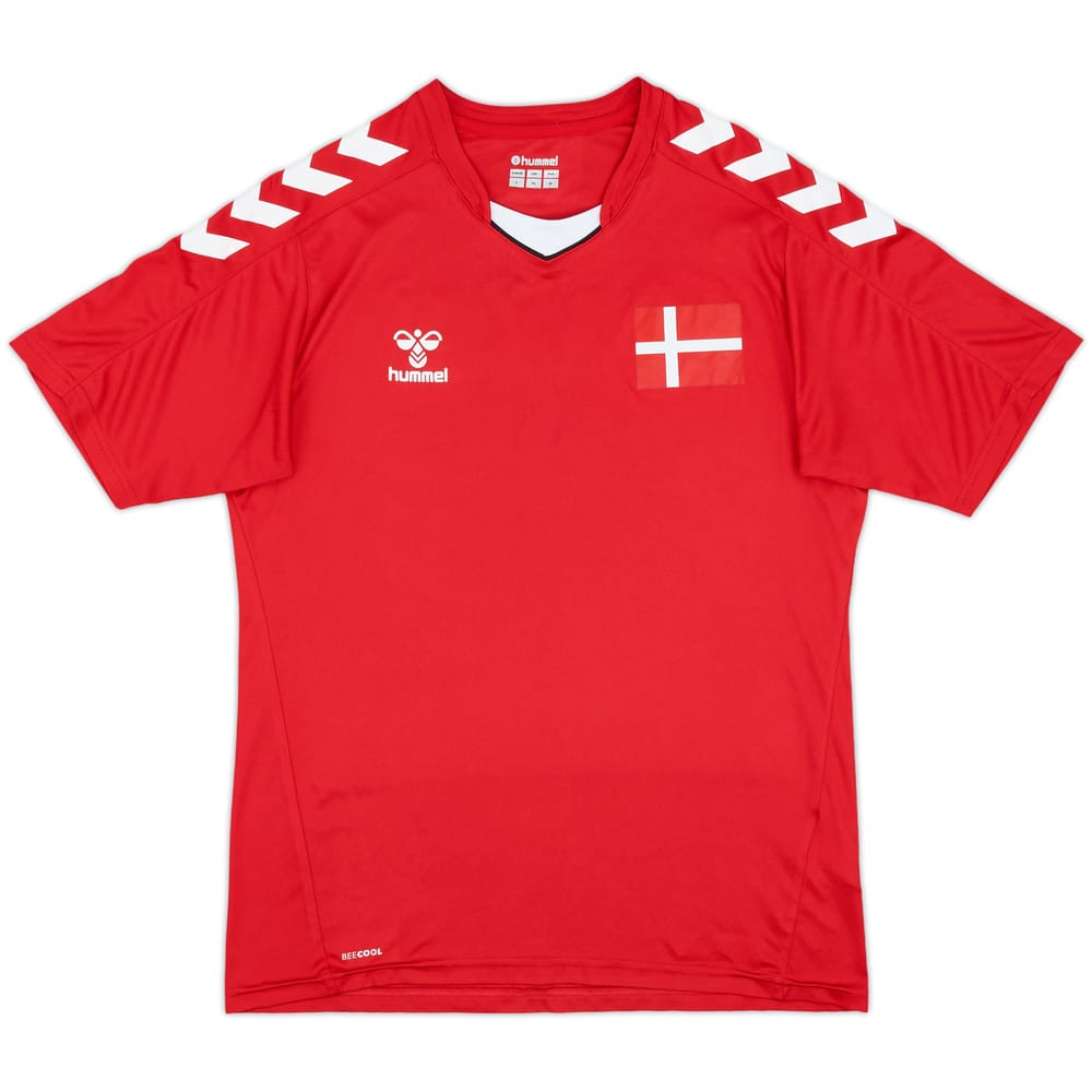 2020-21 Denmark Hummel Training Shirt - 8/10 - (S)