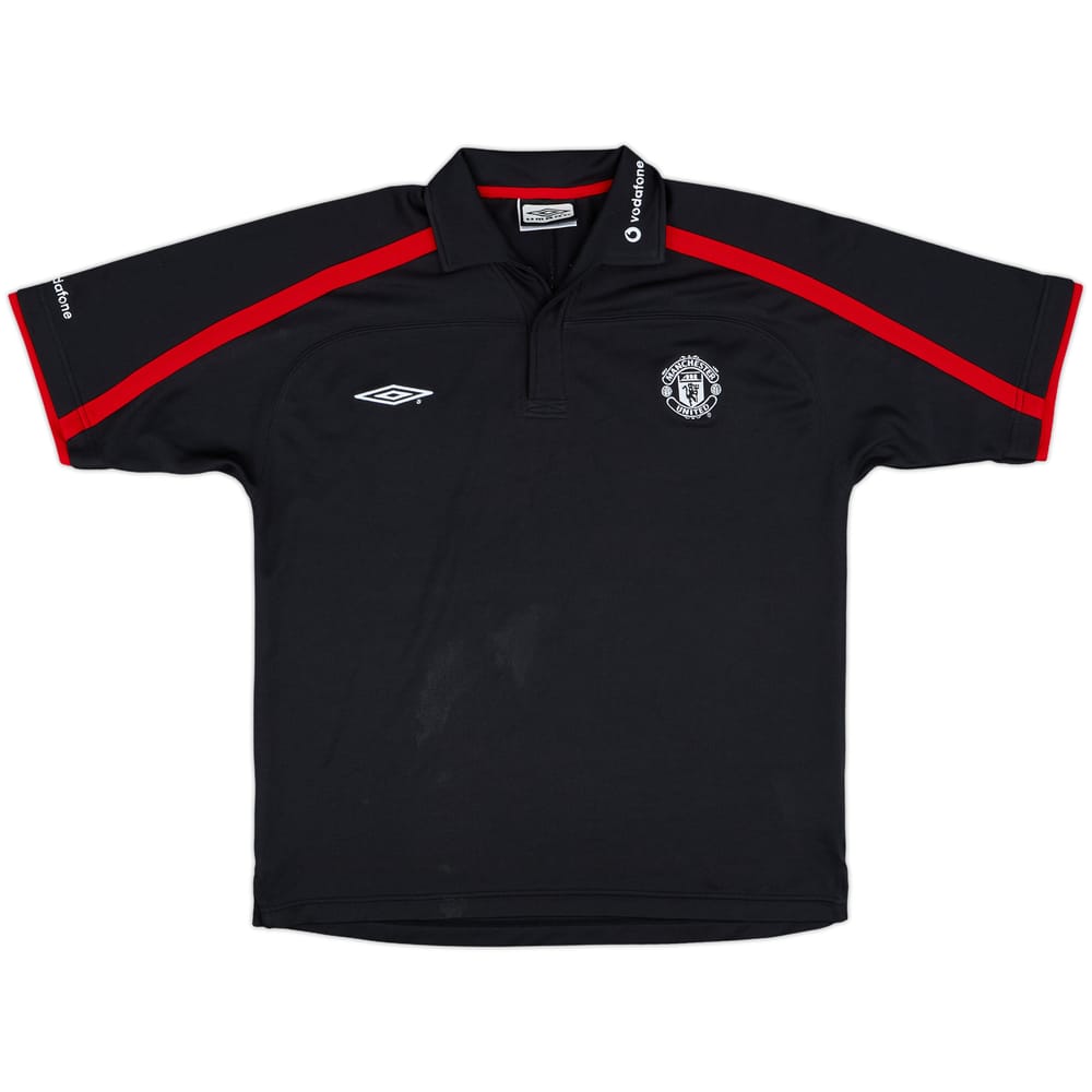 2000-01 Manchester United Umbro Polo Shirt - 5/10 - (L)
