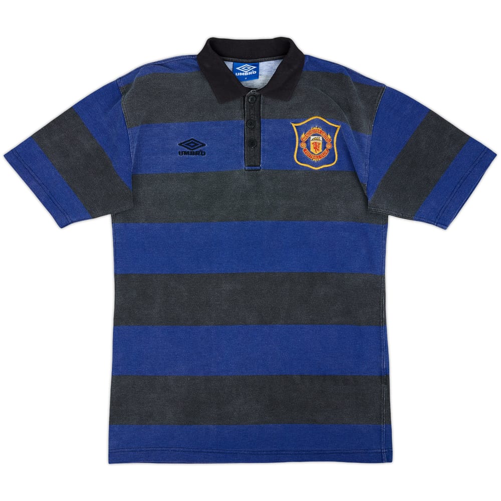 1994-95 Manchester United Umbro Polo Shirt - 5/10 - (M)