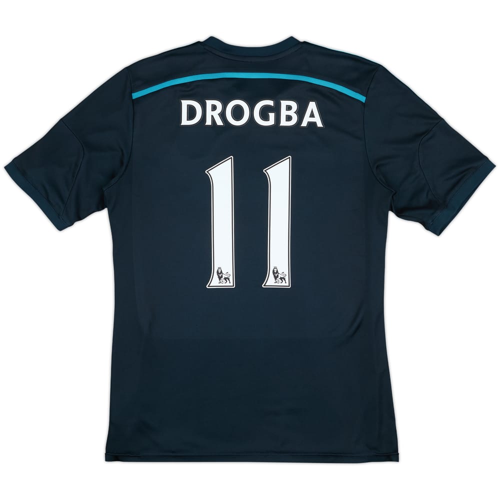2014-15 Chelsea Third Shirt Drogba #11 - 6/10 - (L)