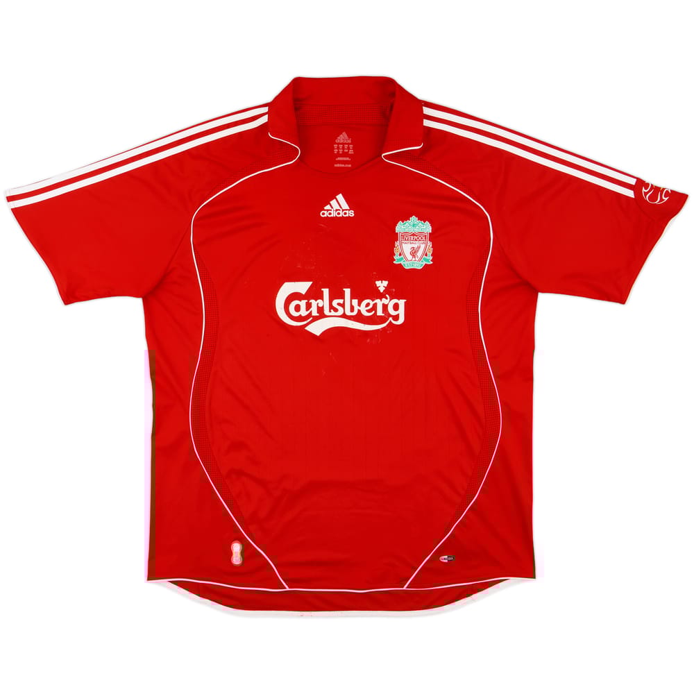 2006-08 Liverpool Home Shirt - 5/10 - (3XL)