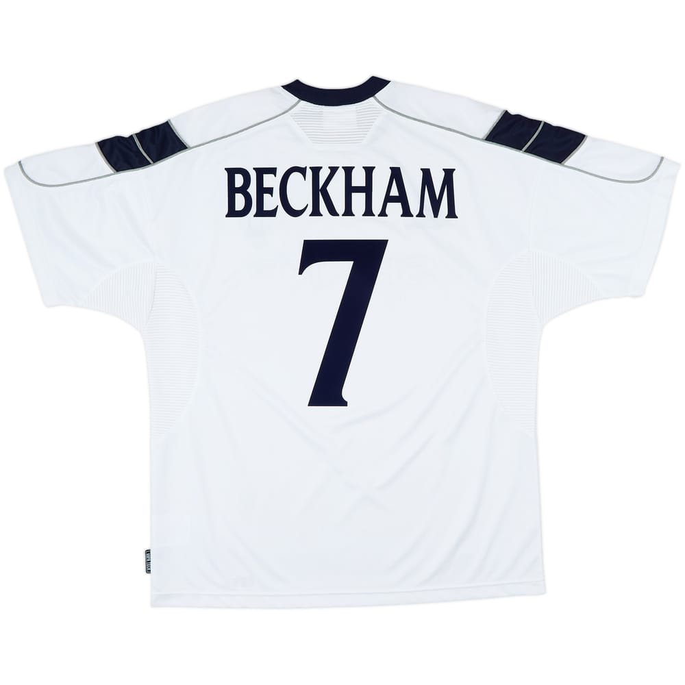 1999-00 Manchester United Third Shirt Beckham #7 - 9/10 - (XL)