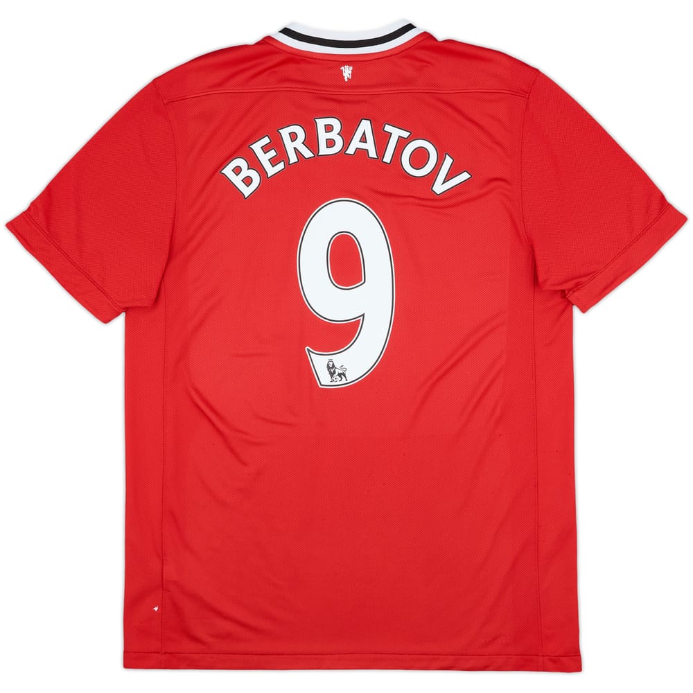 2011-12 Manchester United Home Shirt Berbatov #9 - 5/10 - (L)