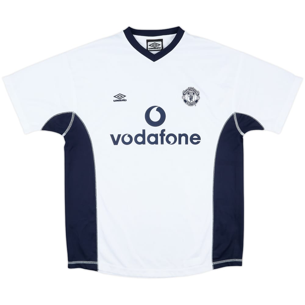 2000-01 Manchester United Umbro Training Shirt - 9/10 - (L)