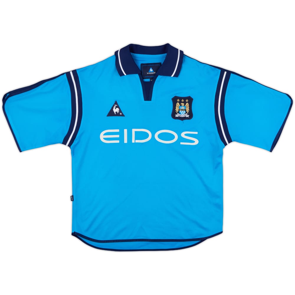 2001-02 Manchester City Home Shirt - 8/10 - (S)