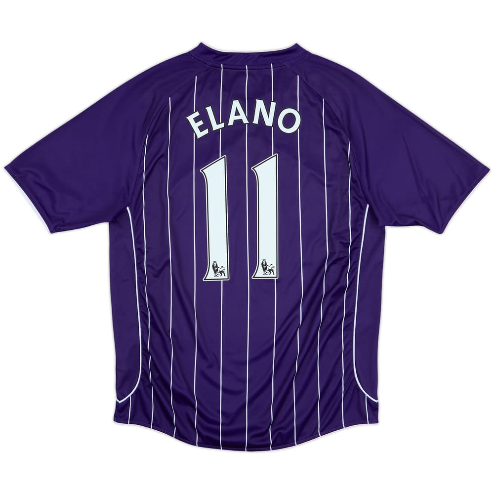 2007-08 Manchester City Away Shirt Elano #11 - 9/10 - (L)