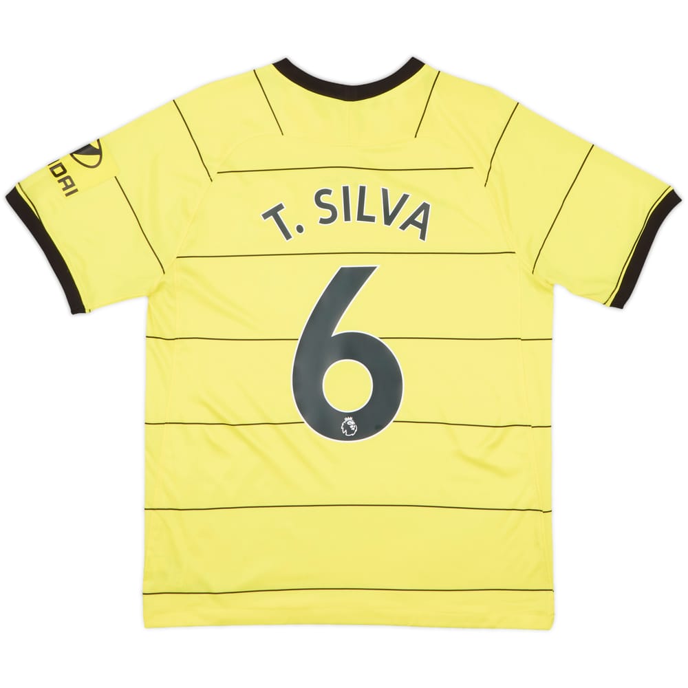 2021-22 Chelsea Away Shirt T.Silva #6 - 8/10 - (L)