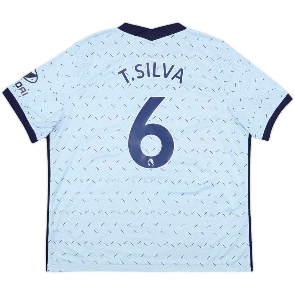 2020-21 Chelsea Away Shirt T.Silva #6 - 9/10 - (XXL)