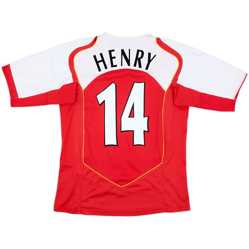 2004-05 Arsenal Home Shirt Henry #14 - 8/10 - (M)