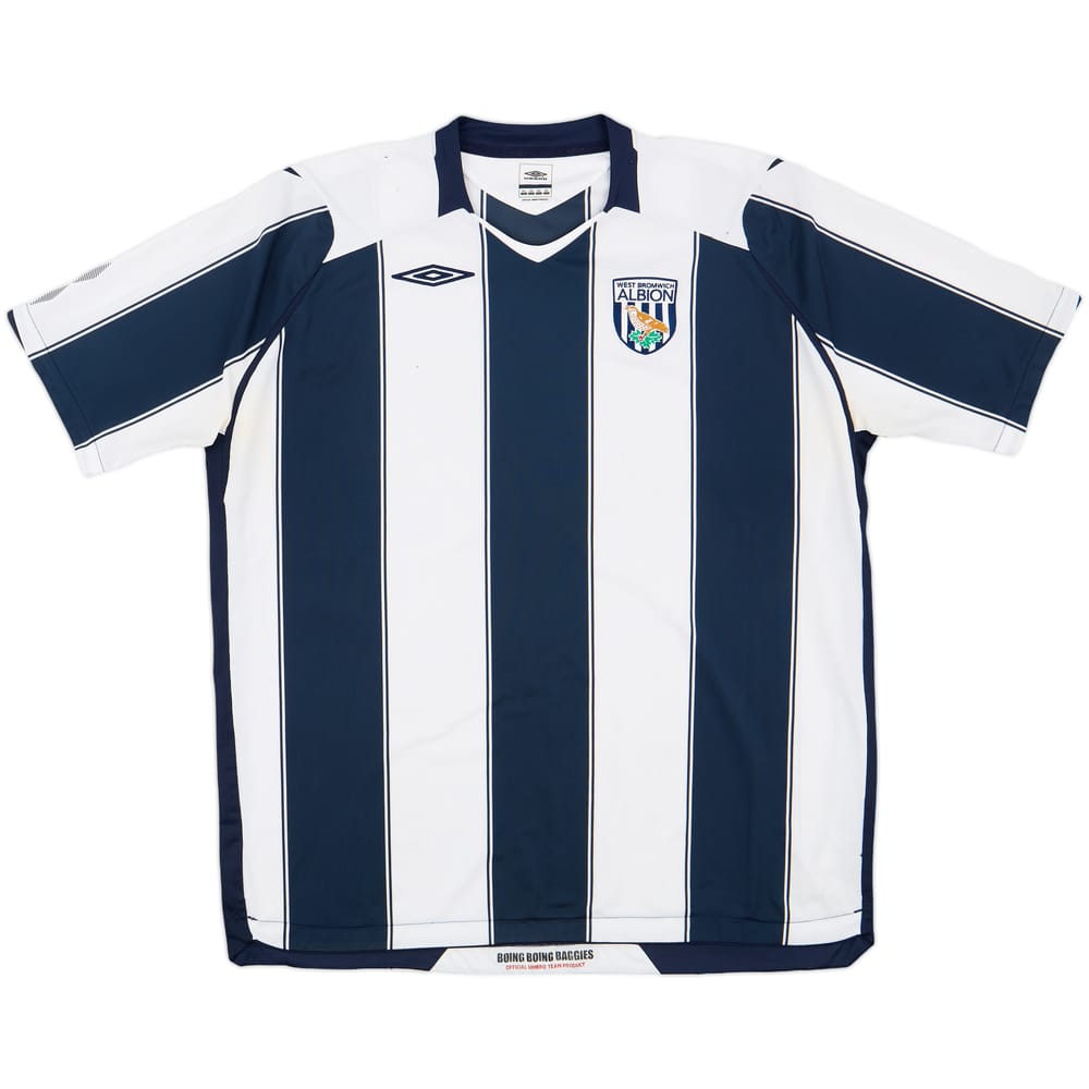 2008-09 West Brom Home Shirt - 5/10 - (XXL)