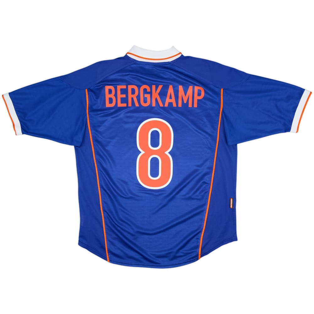 1998-00 Netherlands Away Shirt Bergkamp #8 - 9/10 - (L)