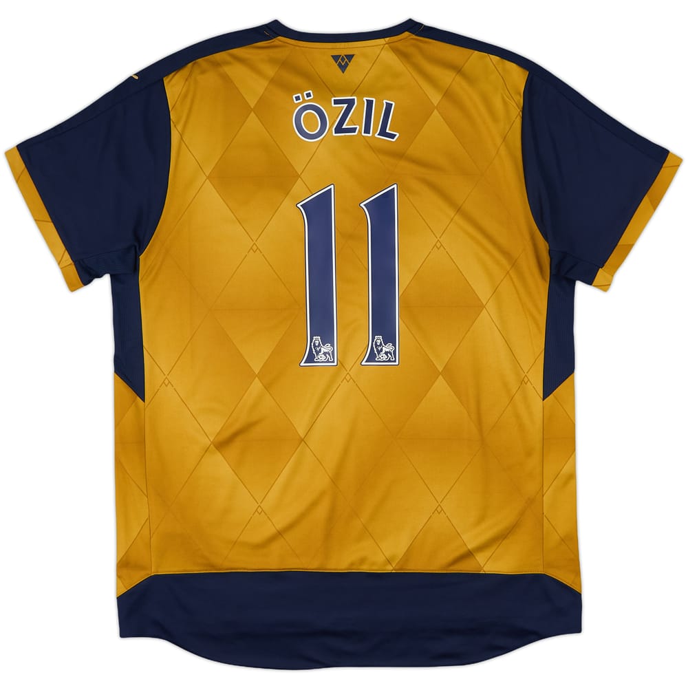 2015-16 Arsenal Away Shirt Ozil #11 - 9/10 - (XL)