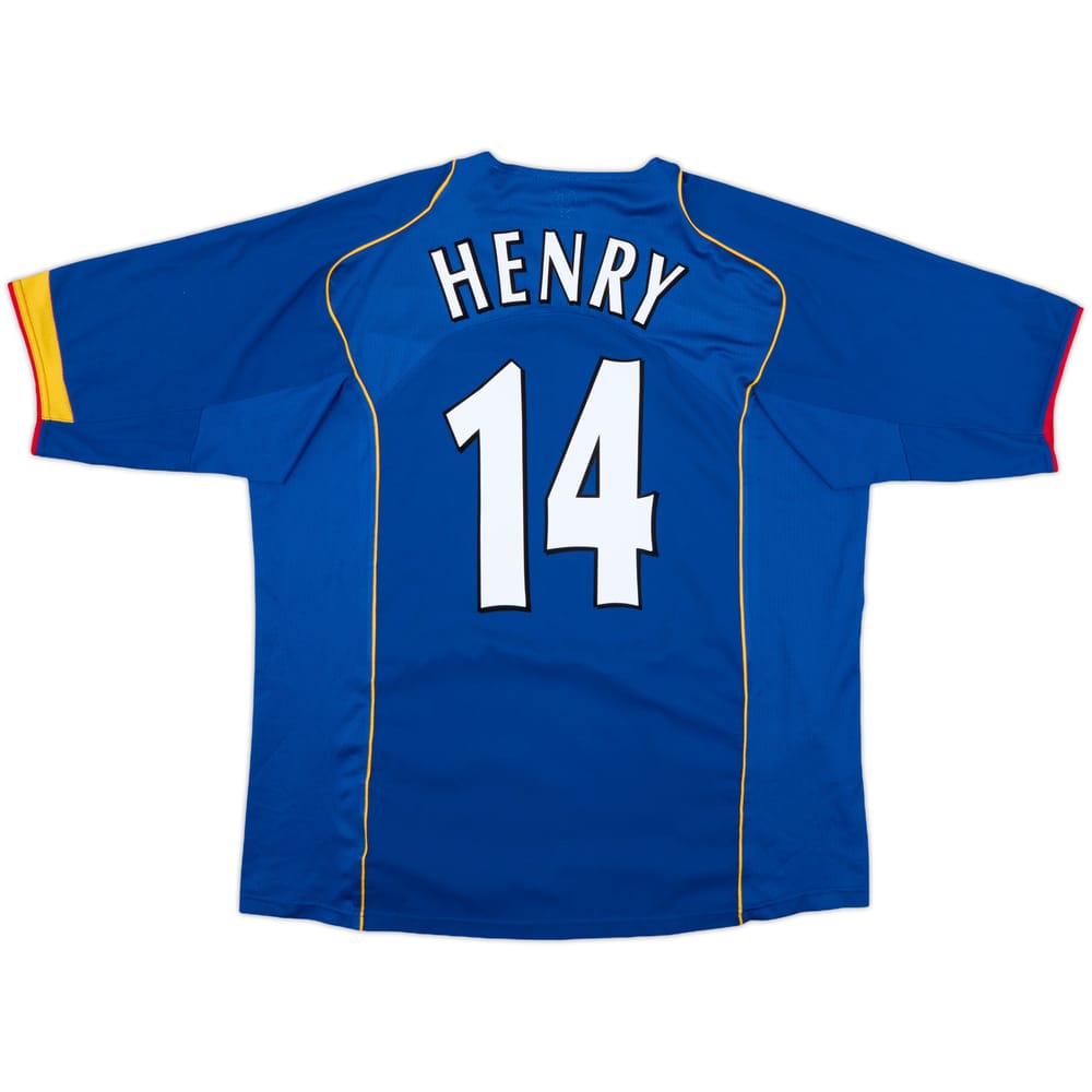 2004-06 Arsenal Away Shirt Henry #14 - 8/10 - (XL)
