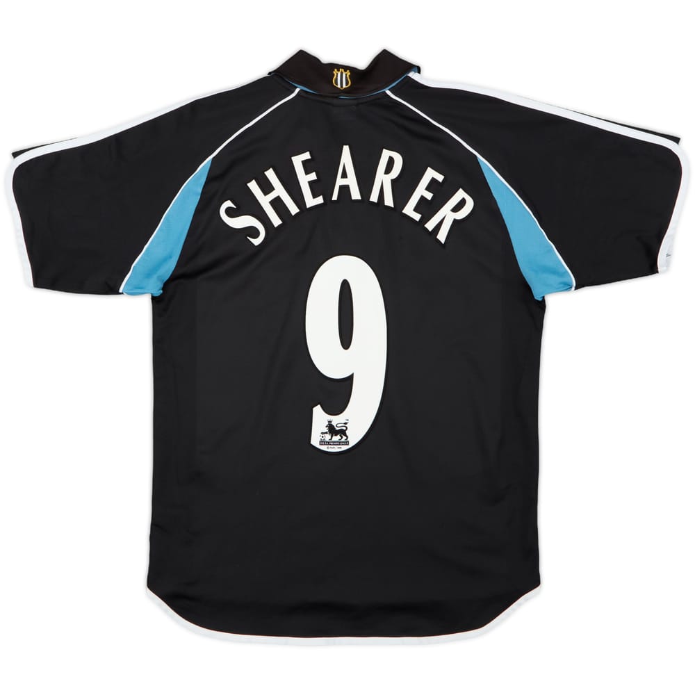 2000-01 Newcastle Away Shirt Shearer #9 - 8/10 - (S)
