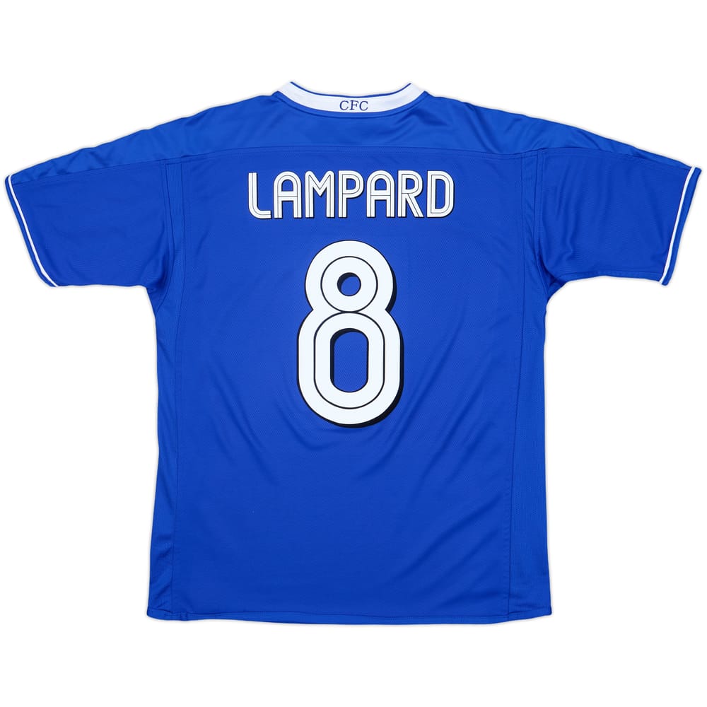 2003-05 Chelsea Home Shirt Lampard #8 - 9/10 - (M)