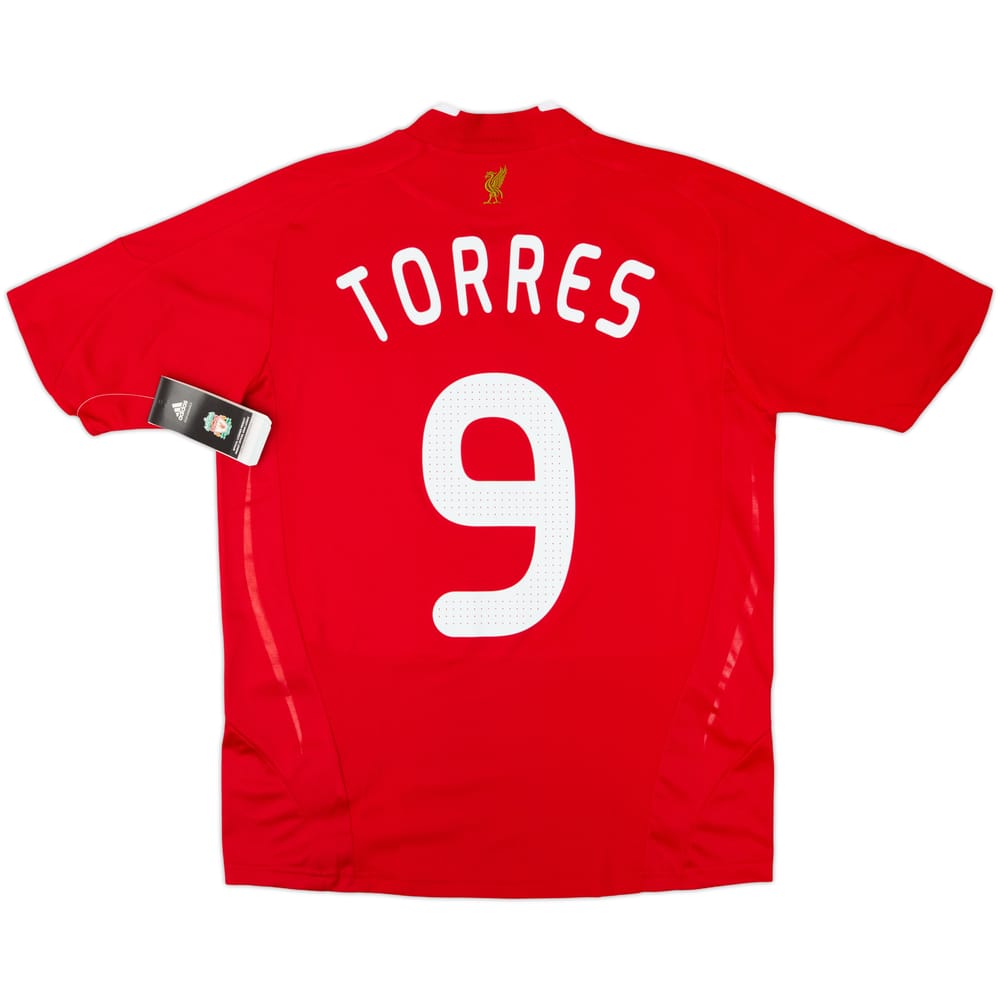 2008-10 Liverpool Home Shirt Torres #9 (XL.Boys)