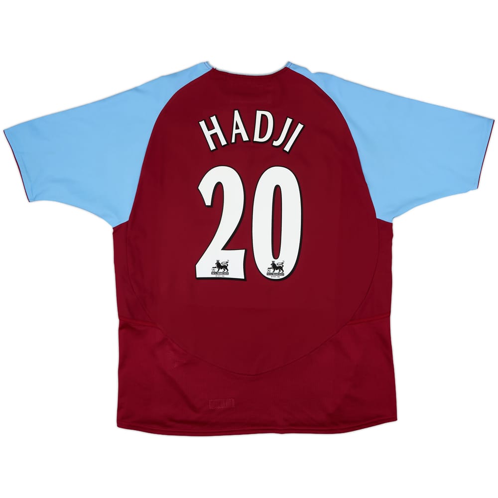 2003-04 Aston Villa Home Shirt Hadji #20 - 8/10 - (L)