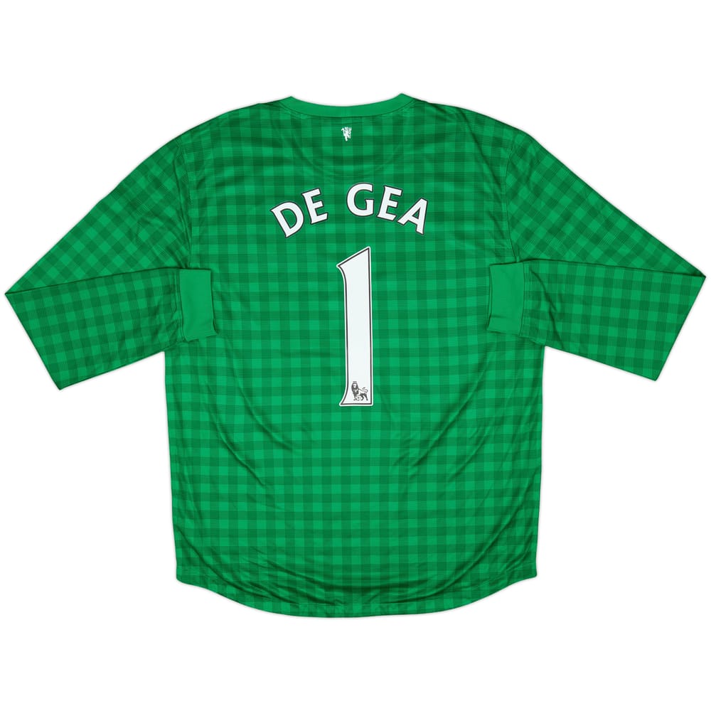 2012-13 Manchester United GK Shirt De Gea #1 - 8/10 - (L)