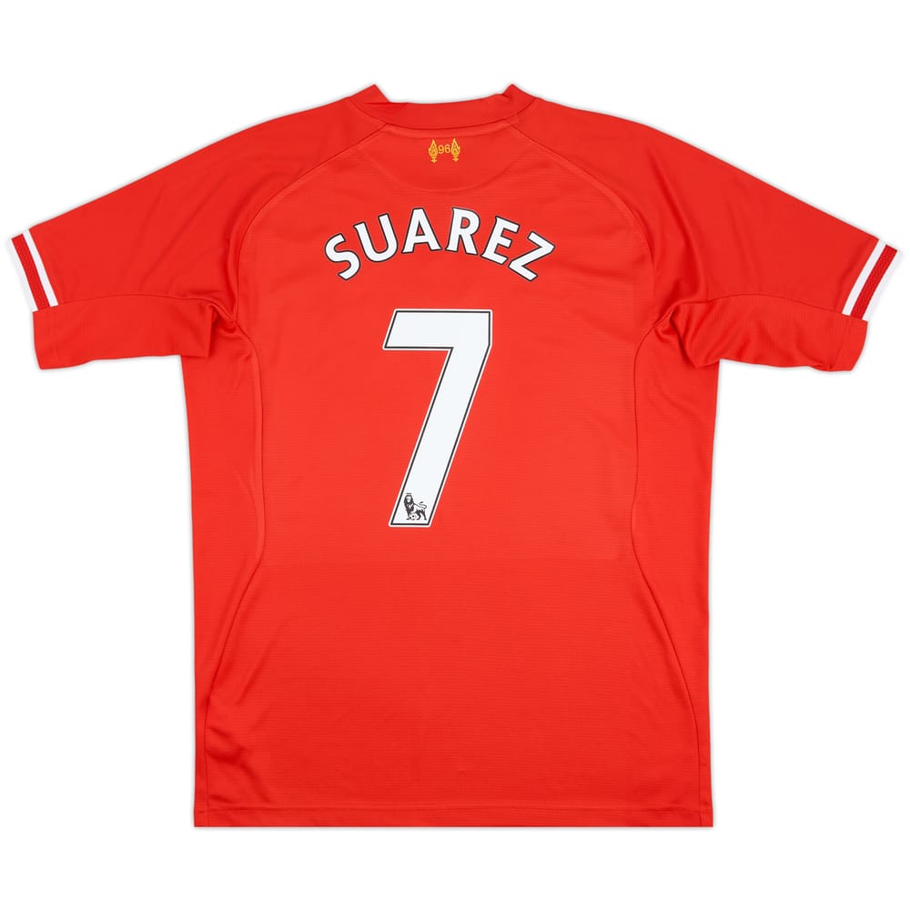 2013-14 Liverpool Home Shirt Suarez #7 - 6/10 - (L)