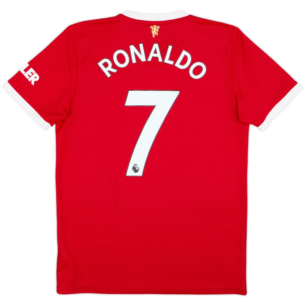 2021-22 Manchester United Home Shirt Ronaldo #7 - 7/10 - (M)