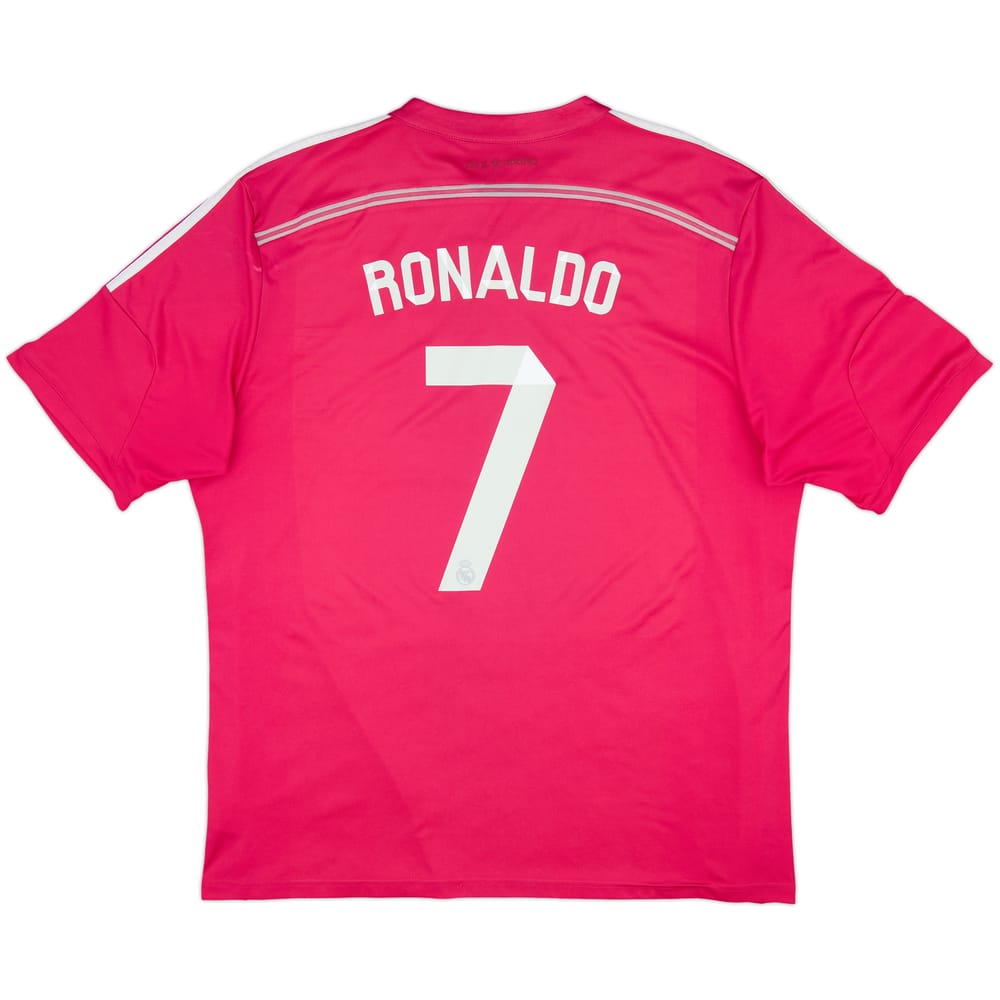 2014-15 Real Madrid Away Shirt Ronaldo #7 - 6/10 - (XXL)