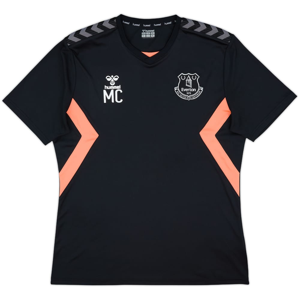 2021-22 Everton Hummel Staff Issue Training Shirt MC - 10/10 - (XL)