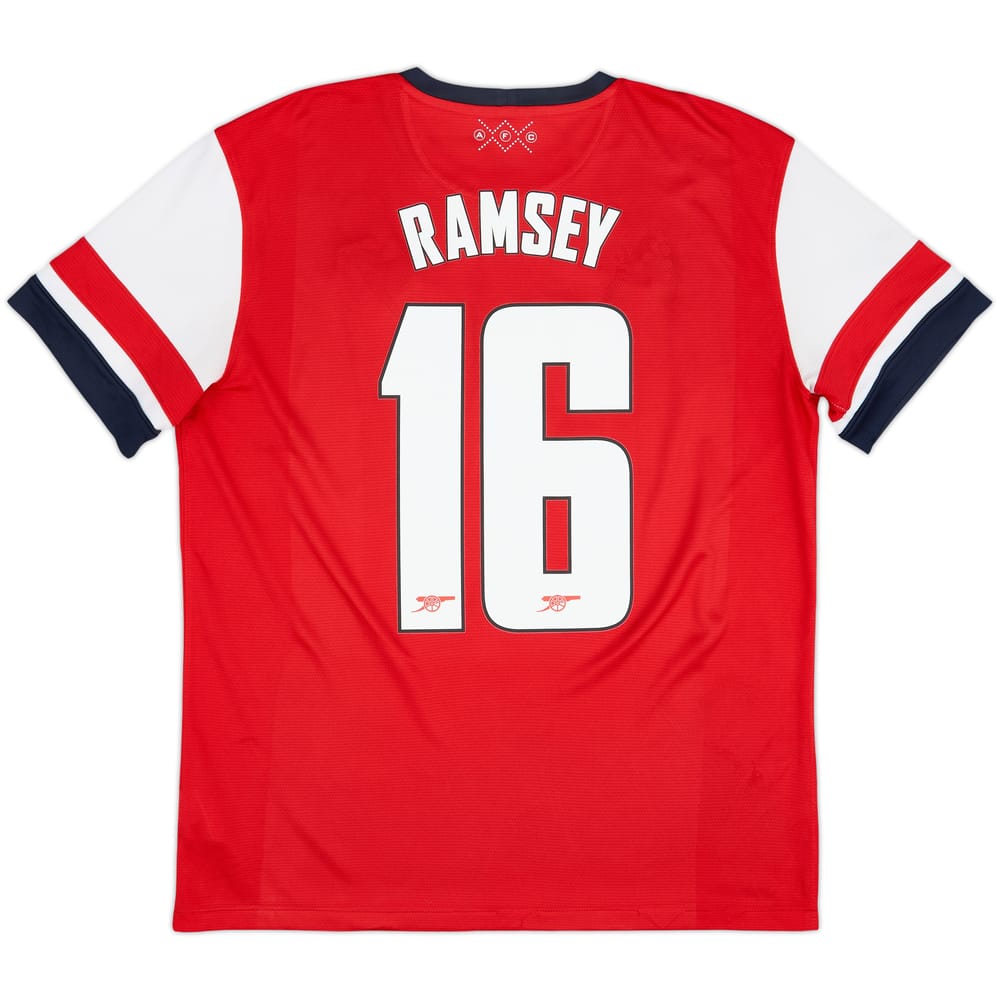 2012-14 Arsenal Home Shirt Ramsey #16 - 7/10 - (L)