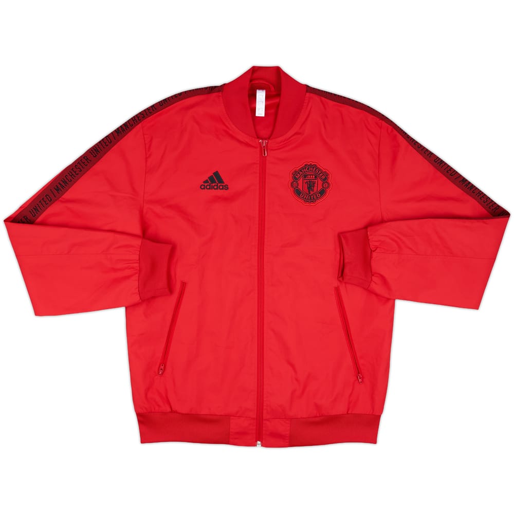 2019-20 Manchester United adidas Track Jacket - 10/10 - (S)