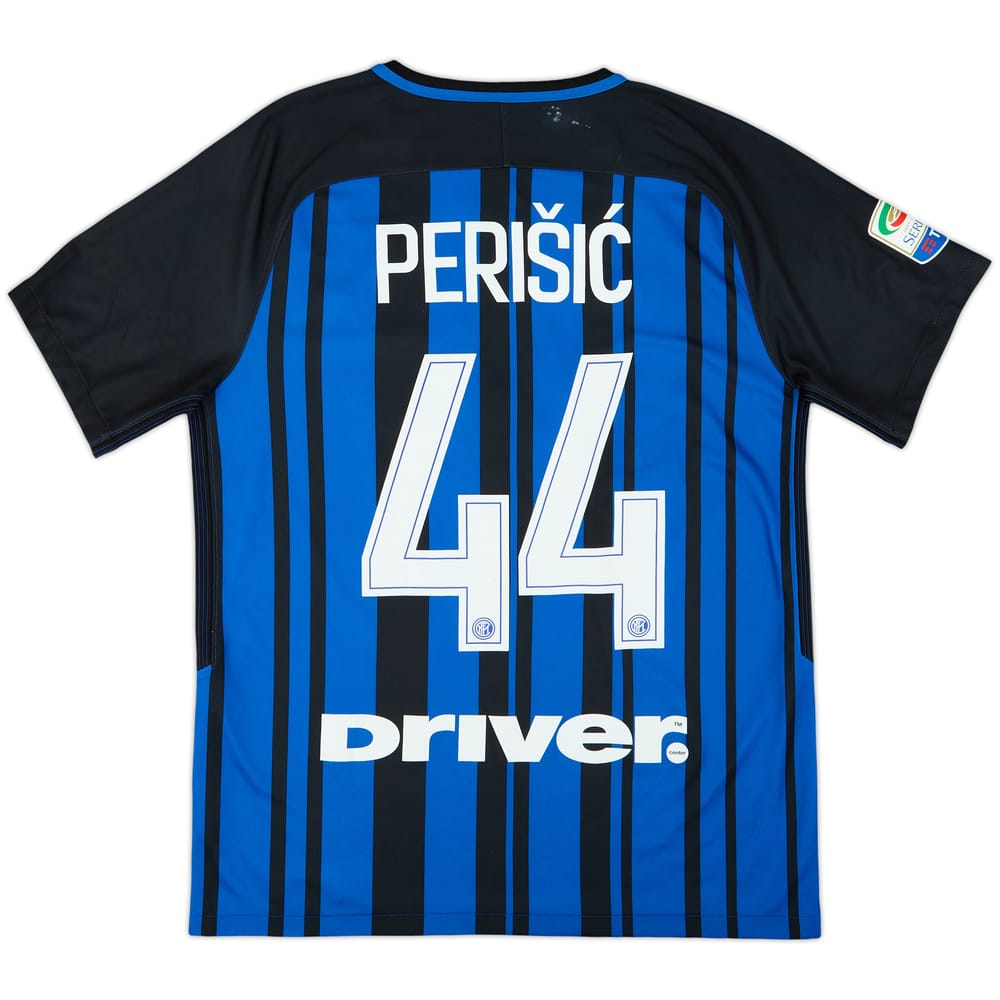 2017-18 Inter Milan Home Shirt Perisic #44 - 5/10 - (M)