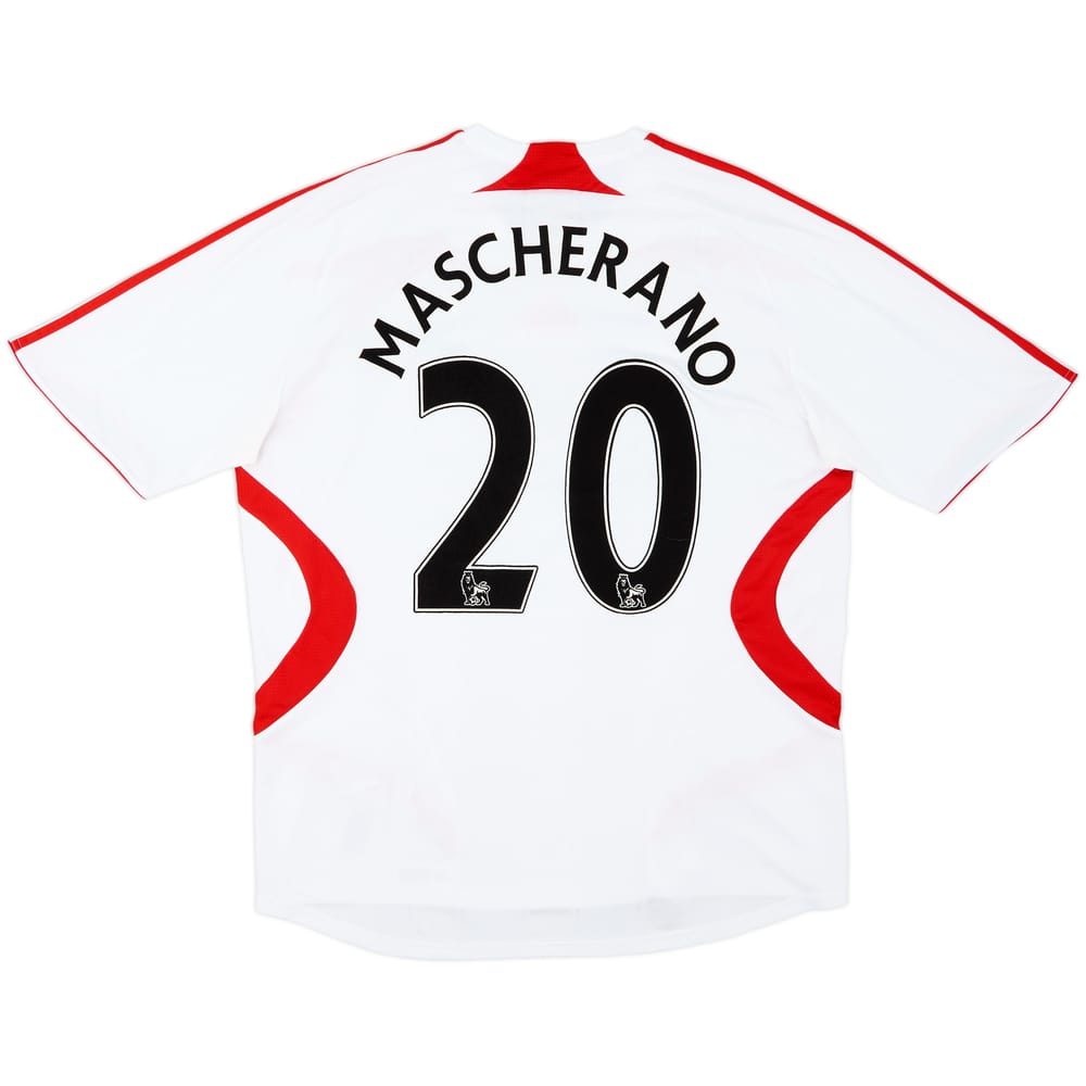 2007-08 Liverpool Away Shirt Mascherano #20 - 7/10 - (XXL)