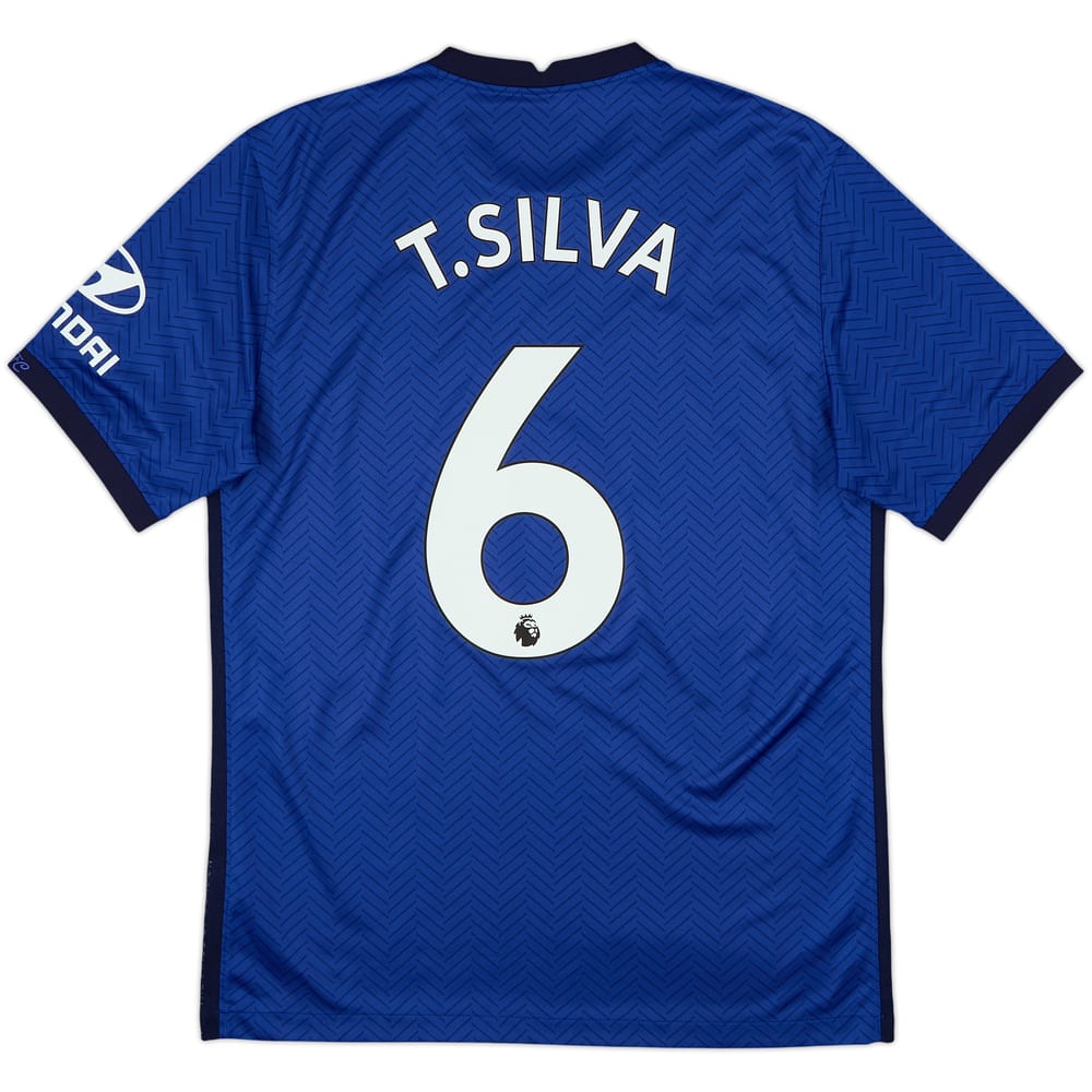 2020-21 Chelsea Home Shirt T.Silva #6 - 8/10 - (M)