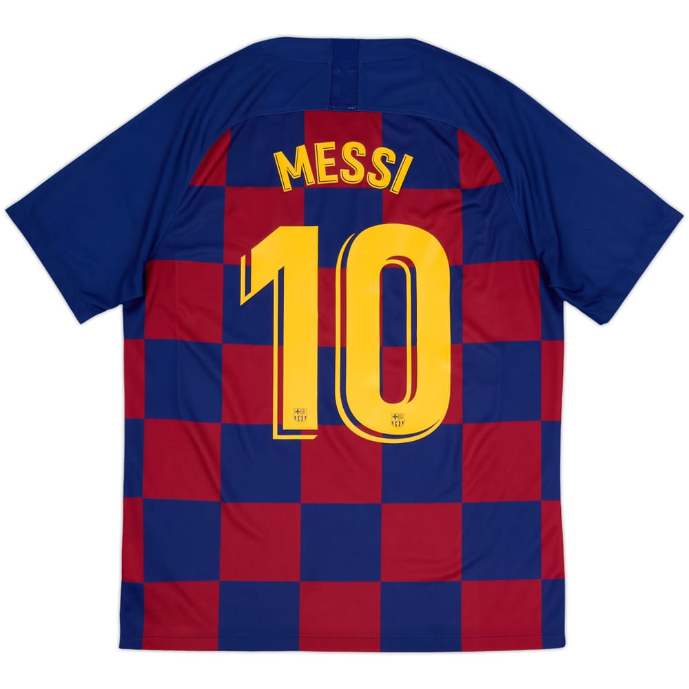 2019-20 Barcelona Local Camiseta Messi #10 - 9/10 - (L)