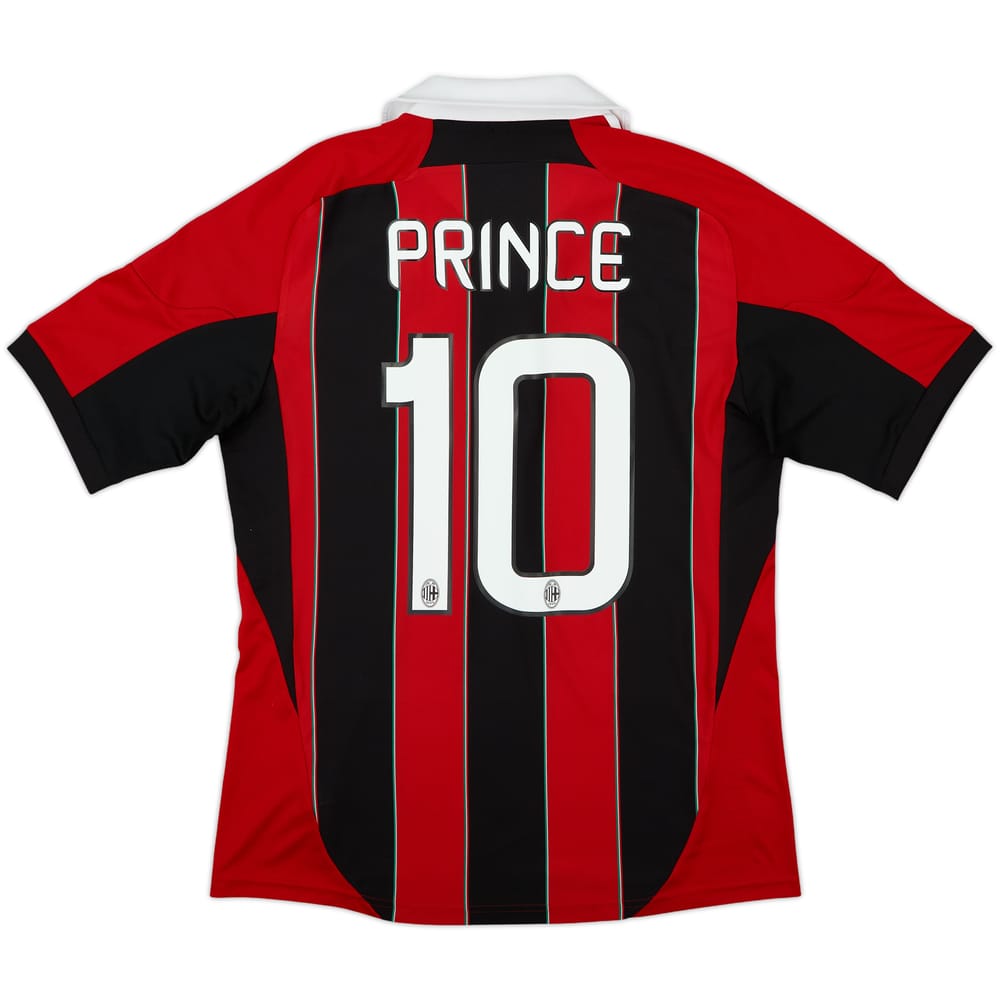 2012-13 AC Milan Home Shirt Prince #10 - 6/10 - (M)