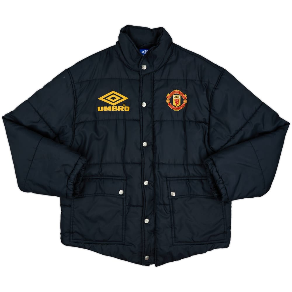 1994-96 Manchester United Umbro Padded Bench Coat - 9/10 - (L)