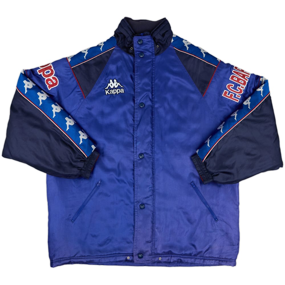 1995-97 Barcelona Kappa Padded Bench Coat - 9/10 - (XL)