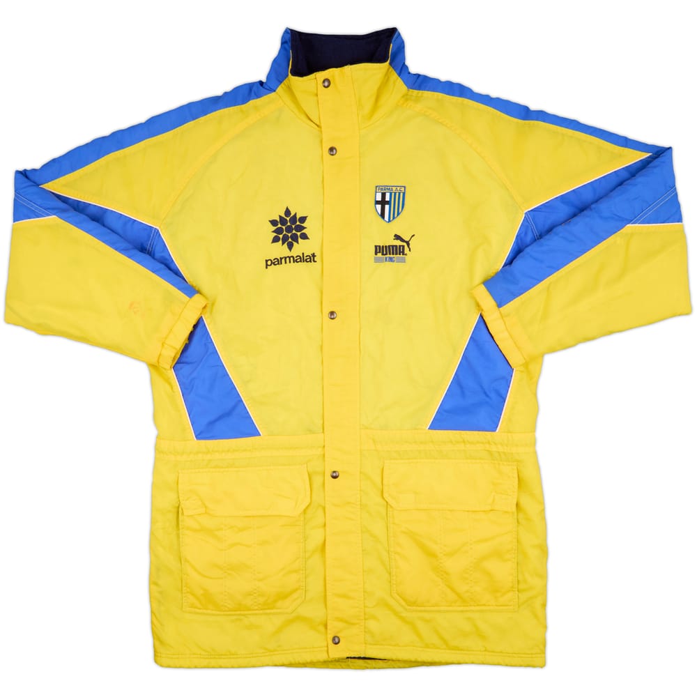1995-97 Parma Puma Padded Bench Coat - 8/10 - (XL)