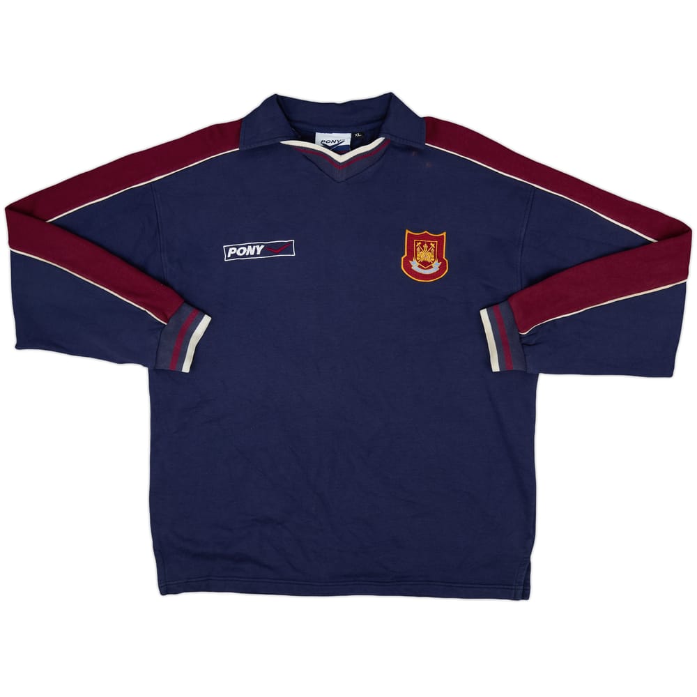 1997-98 West Ham Pony Sweat Top - 7/10 - (XL)