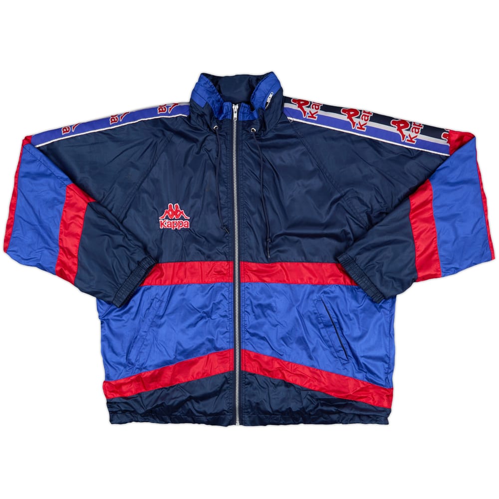 1995-97 Barcelona Kappa Hooded Rain Jacket - 8/10 - (XL)