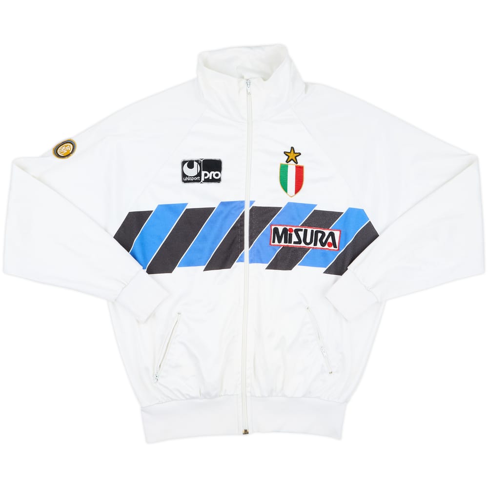 1988-89 Inter Milan Uhlsport Track Jacket - 8/10 - (L)